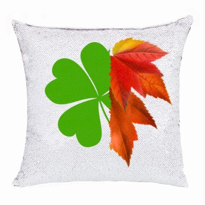 Custom Made Three Photos Sequin Magic Cushion Cover